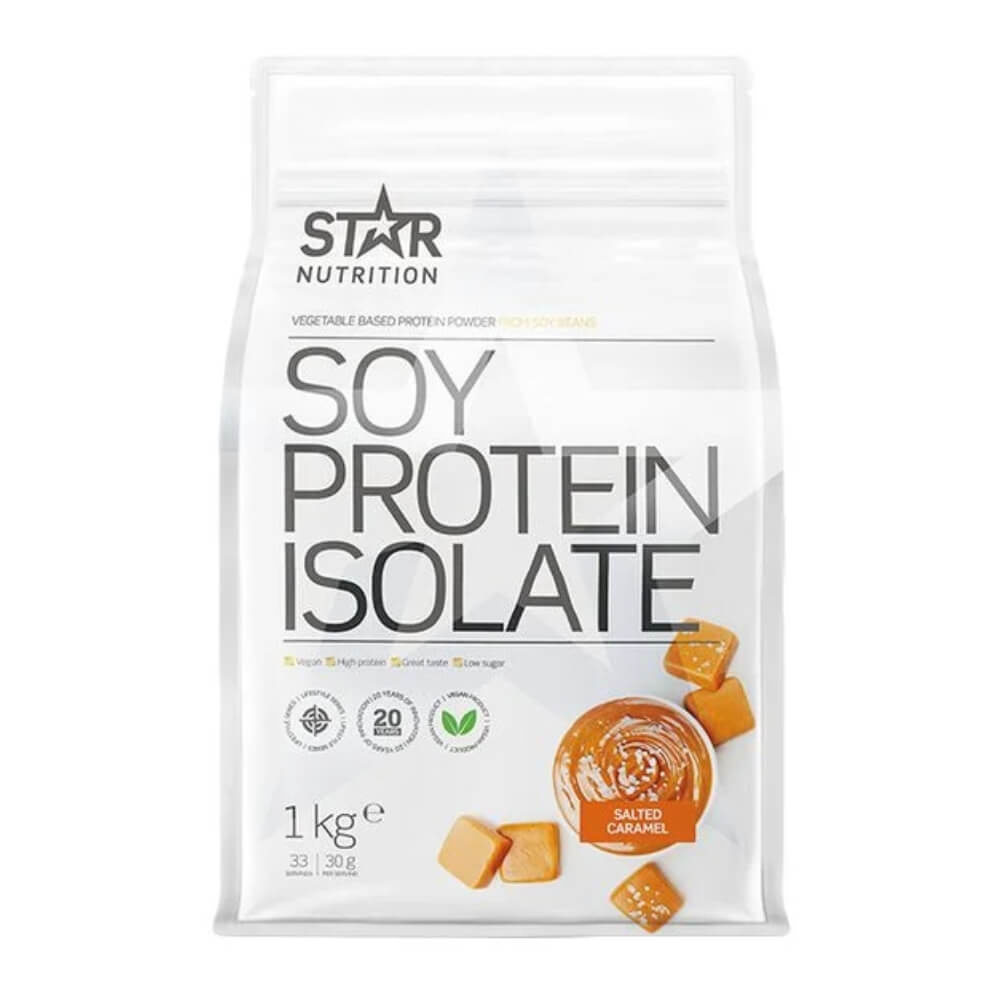 Star Nutrition Soy Protein Isolate, 1 kg ryhmässä Ravintolisät & Elintarvikkeet / Proteiinijauhe / Isolaattiproteiini @ Tillskottsbolaget (STAR9532)