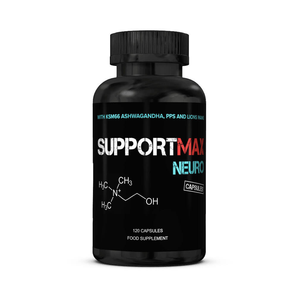 Storm Sports Nutrition SupportMAX Neuro, 120 caps ryhmässä Teematuotteet / Gluteenittomat Ravintolisät @ Tillskottsbolaget (STROM7844)