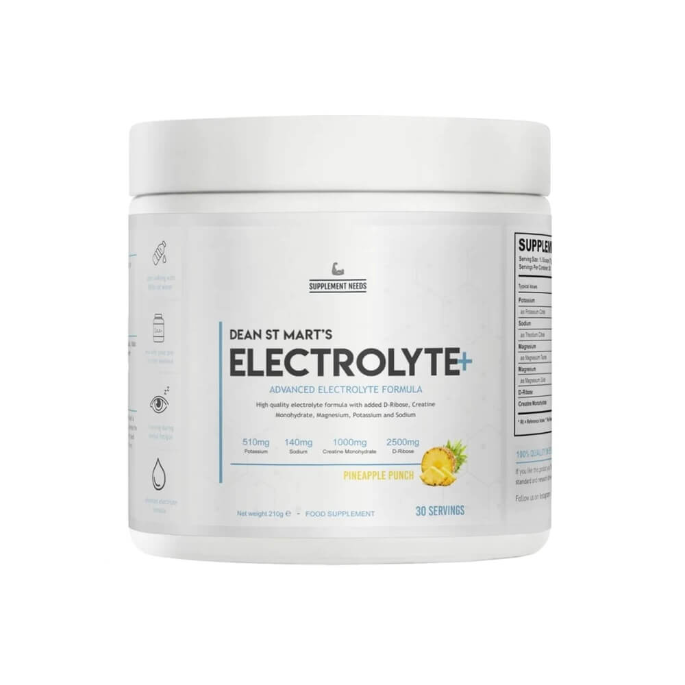 Supplement Needs Electrolyte+, 210 g ryhmässä Ravintolisät & Elintarvikkeet / Kivennäisaineet / Elektrolyytit @ Tillskottsbolaget (SUPPNEEDS5632)