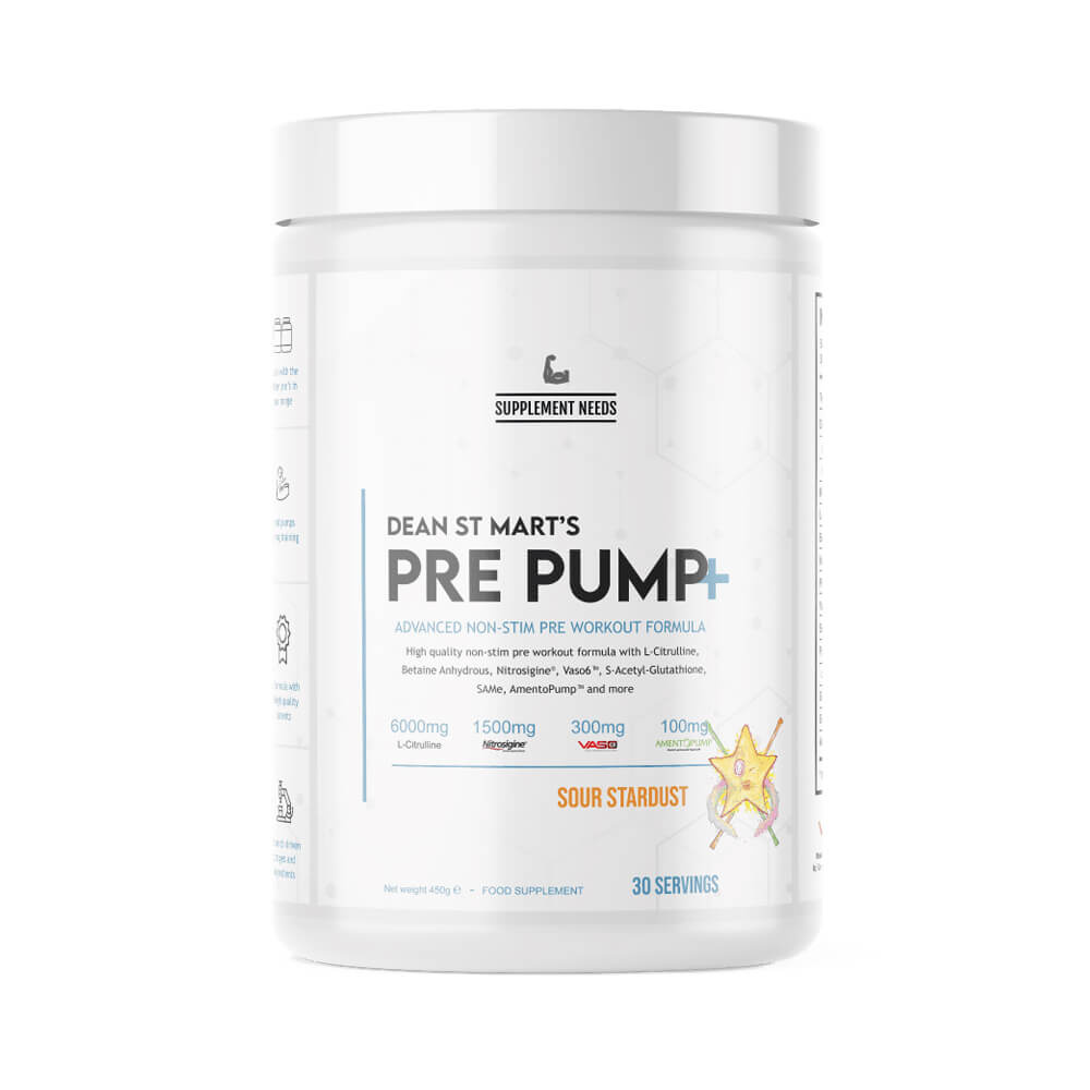 Supplement Needs Pre Pump+, 30 serv. ryhmässä Ravintolisät & Elintarvikkeet / Suorituskyvyn parantajat / Stimulantiton PWO @ Tillskottsbolaget (SUPPNEEDS7653)