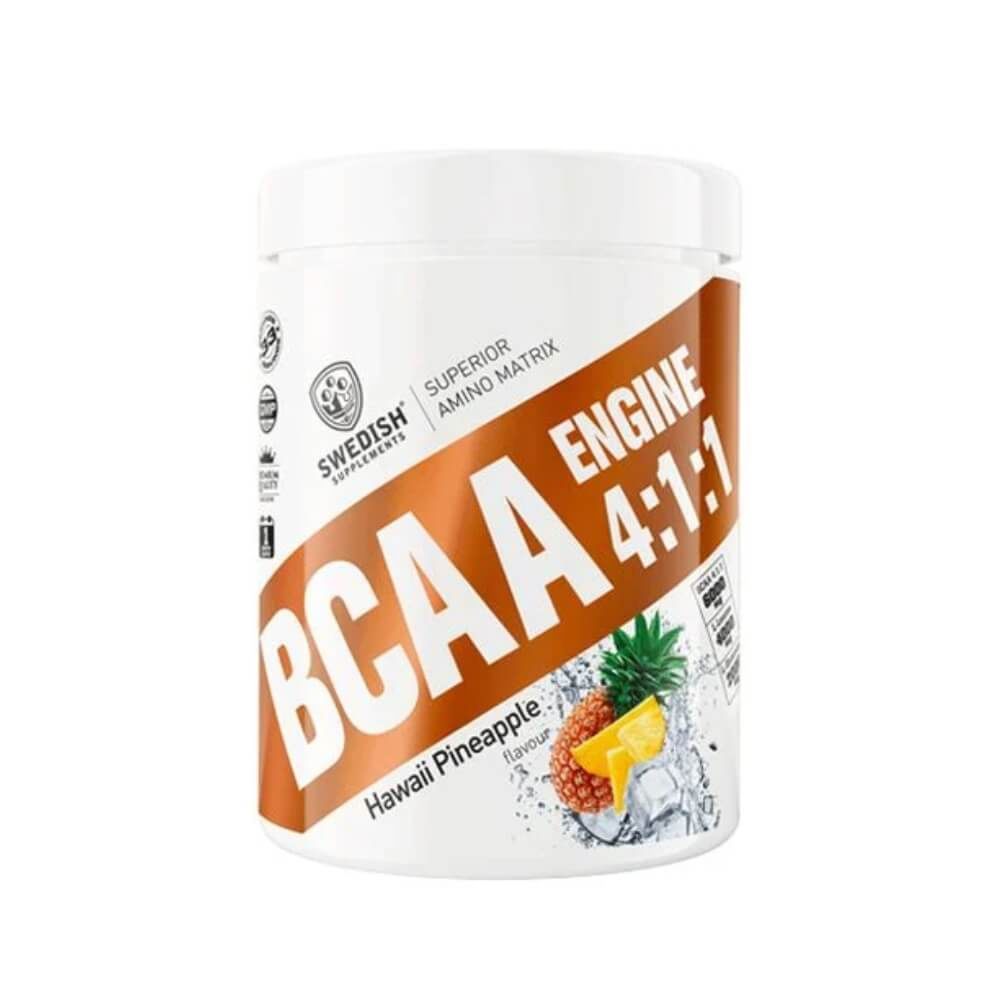 Swedish Supplements BCAA Engine 4:1:1 ryhmässä Ravintolisät & Elintarvikkeet / Aminohapot / BCAA @ Tillskottsbolaget (SWEDISH6352)