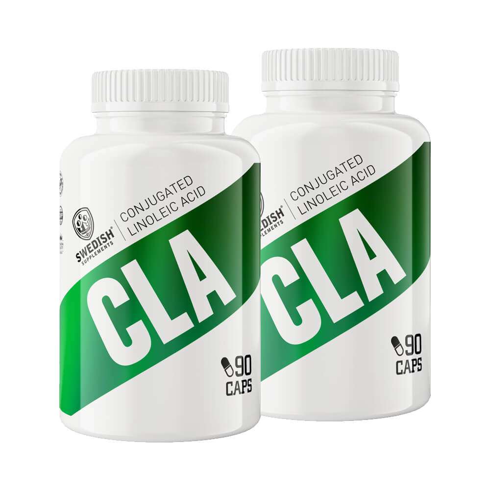 2 x Swedish Supplements CLA, 90 caps ryhmässä Ravintolisät & Elintarvikkeet / Omega-3 & Rasvahapot / CLA @ Tillskottsbolaget (SWEDISH6743)