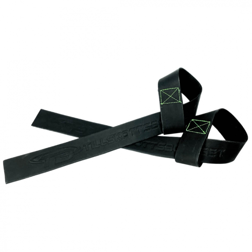 Tillskottsbolaget Leather Lifting Straps ryhmässä Treenivälineet / Vetoremmit & Otteet @ Tillskottsbolaget (TB7583)