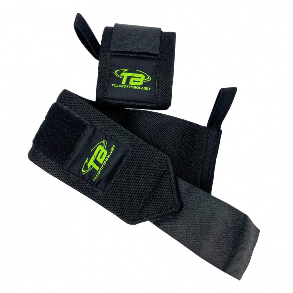 Tillskottsbolaget Elastic Wrist Wraps ryhmässä Treenivälineet / Rannetukisiteet @ Tillskottsbolaget (TB7865)