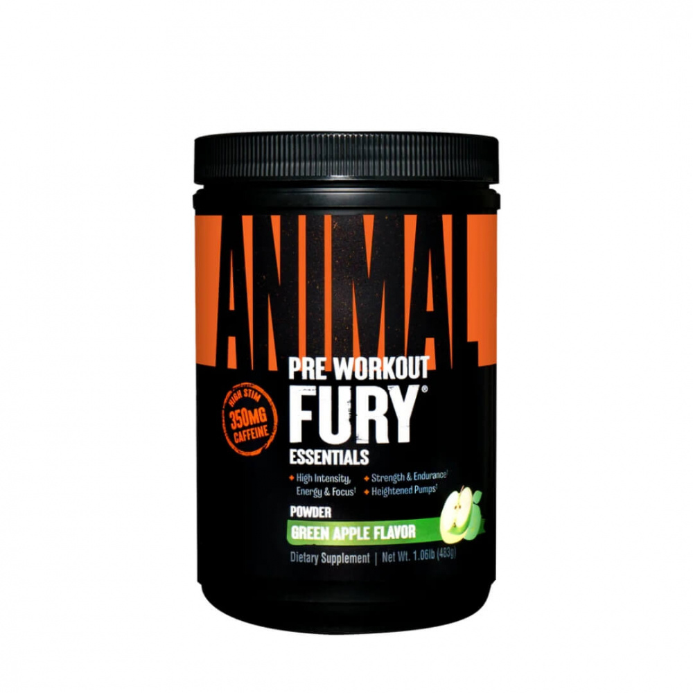 Universal Nutrition Animal Fury, 30 serv. ryhmässä Teematuotteet / Ravintolisät Naisille @ Tillskottsbolaget (UNIVERSAL895)