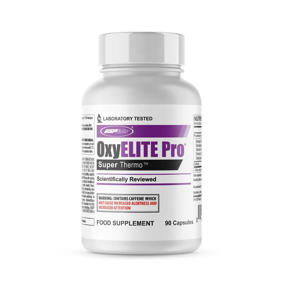 USP Labs OxyElite Pro, 90 caps ryhmässä Teematuotteet / Gluteenittomat Ravintolisät @ Tillskottsbolaget (USP76435)