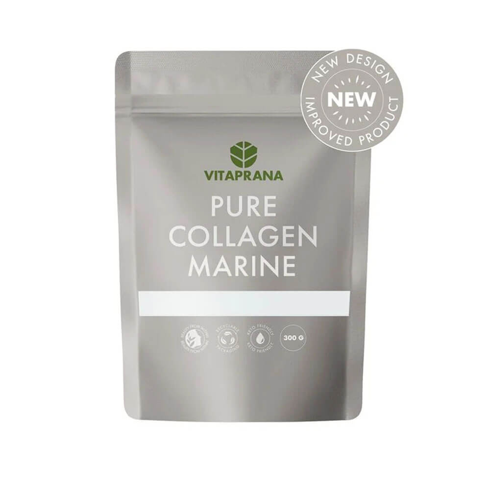 Vitaprana Pure Collagen Marine, 300 g ryhmässä Ravintolisät & Elintarvikkeet / Nivelten terveys / Kollageeni @ Tillskottsbolaget (VITAPRANA6735)