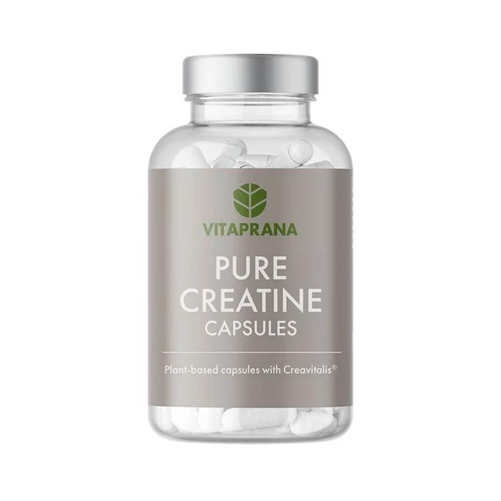 Vitaprana Pure Creatine, 100 caps ryhmässä Ravintolisät & Elintarvikkeet / Kreatiini / Kreatiinimonohydraatti @ Tillskottsbolaget (VITAPRANA768786)