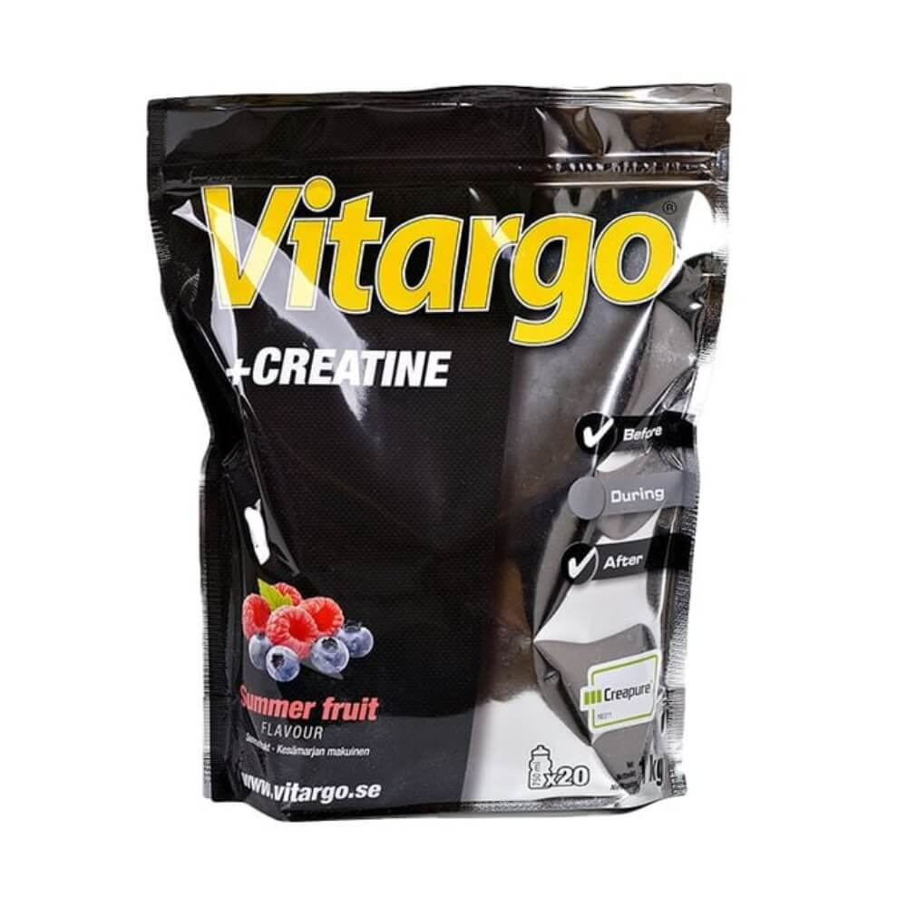 Vitargo +Creatine, 1 kg (Summerfruit) ryhmässä Ravintolisät & Elintarvikkeet / Hiilihydraatit / Nopeat hiilihydraatit @ Tillskottsbolaget (VITARGO8532-1)