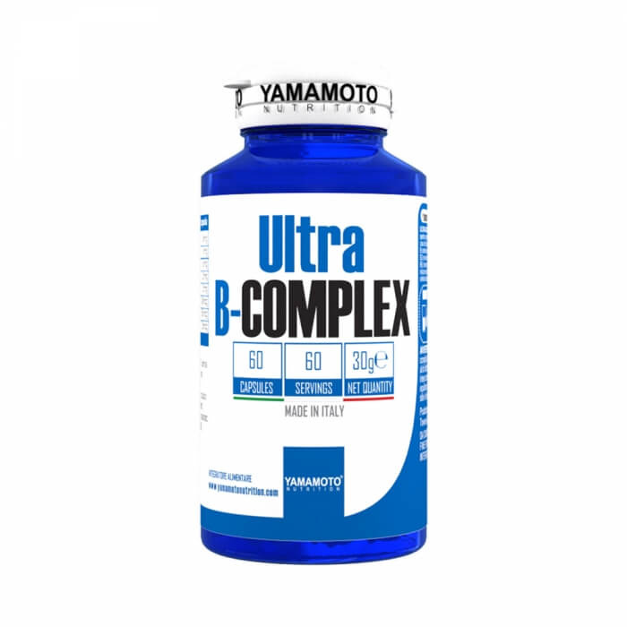 Yamamoto Nutrition Ultra B-Complex, 60 caps ryhmässä Ravintolisät & Elintarvikkeet / Vitamiinit / B-vitamiini @ Tillskottsbolaget (YAMAMOTO853)