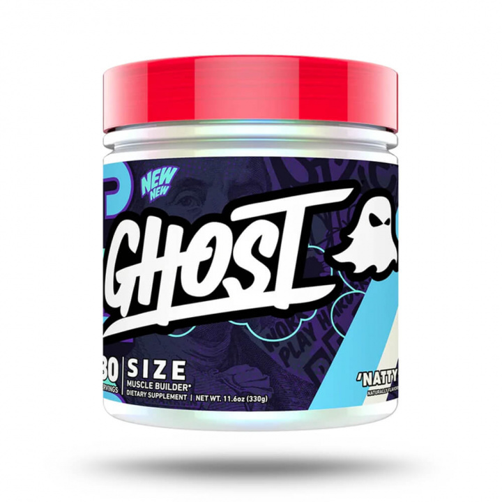 Ghost Size V3, 30 serv. ryhmässä Teematuotteet / Gluteenittomat Ravintolisät @ Tillskottsbolaget (GHOST5673)