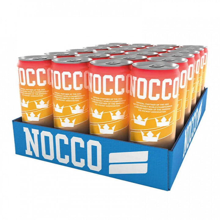 24 x NOCCO BCAA, 330 ml (Persika) ryhmässä Teematuotteet / Gluteenittomat Ravintolisät @ Tillskottsbolaget (NOCCO56744)