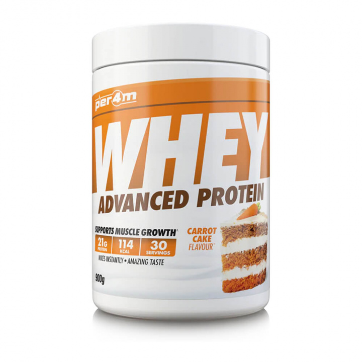 Per4m Whey Protein, 900 g ryhmässä Ravintolisät & Elintarvikkeet / Proteiinijauhe / Heraproteiini / Whey protein @ Tillskottsbolaget (PER4M5673)